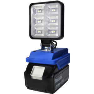 LAMPA DO BATERII MAKITA 18V LED HALOGEN ROBOCZY + USB 3 LAMPA DO BATERII MAKITA 18V LED HALOGEN ROBOCZY + USB - obrazek 3